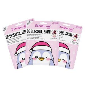 The Creme Shop Be Blissful, Skin!  Set of 3 Face Masks